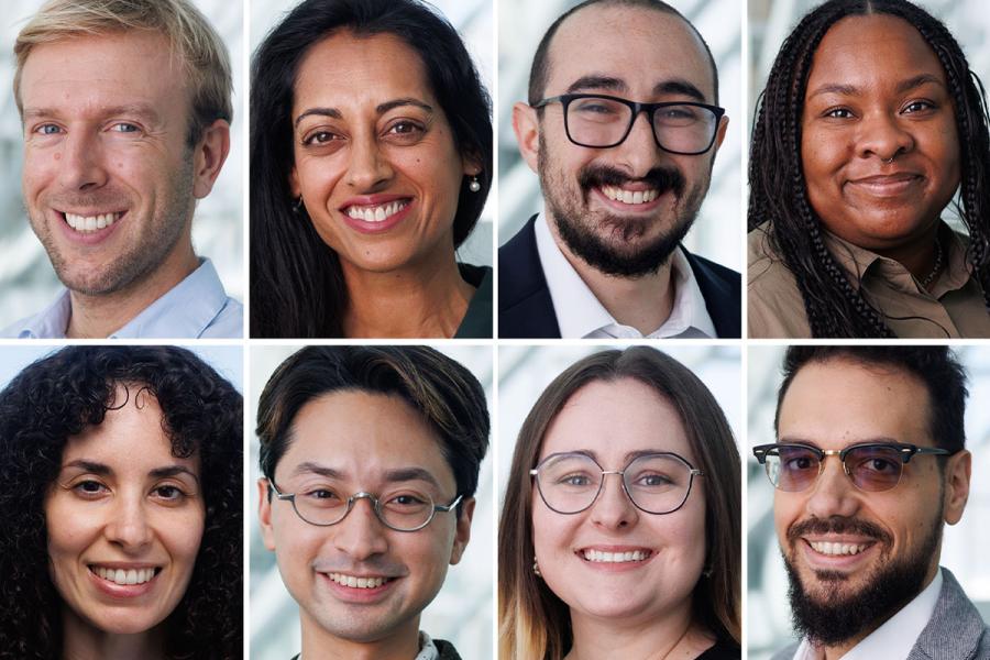 Collage of 2025 A&S new faculty members