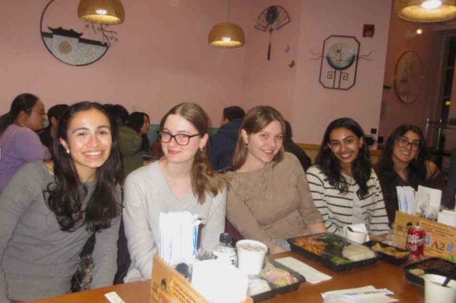 people sitting at a table