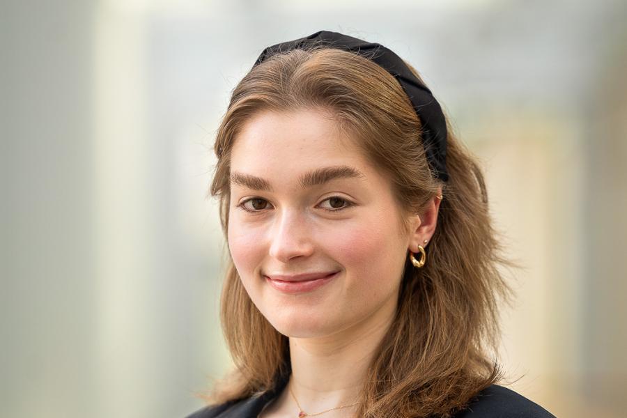 person smiling
