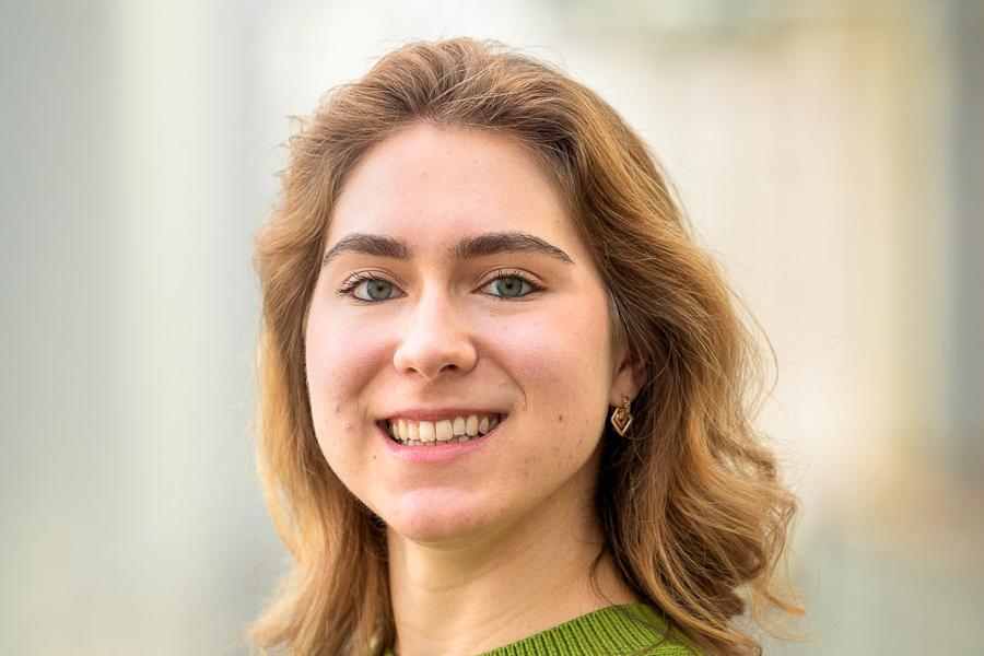 person smiling