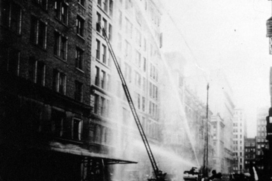  Triangle fire in NYC