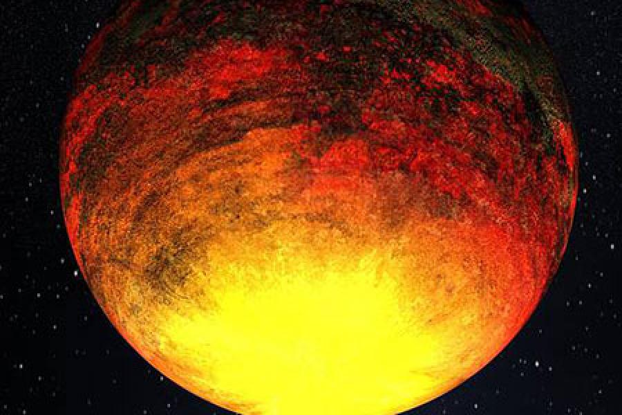 Artist's rendering of Kepler 10b
