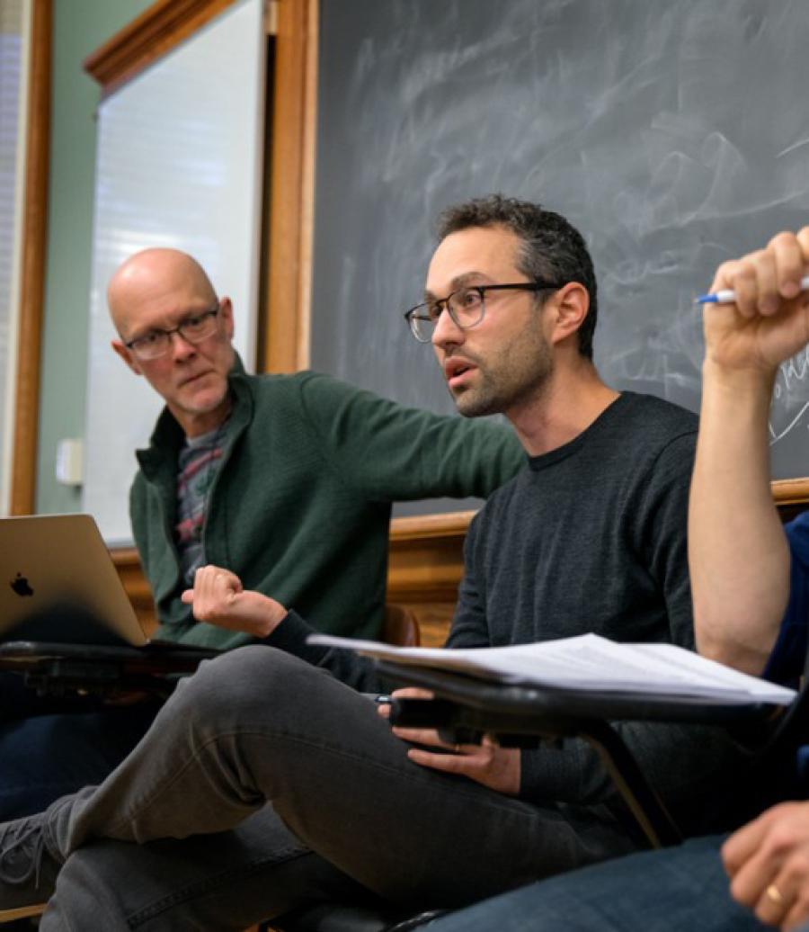  Faculty talk about speech