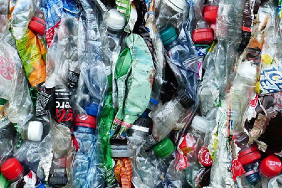 plastic bottles