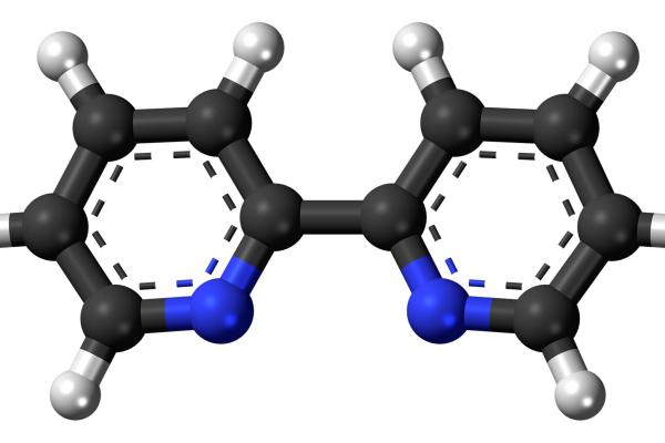 Hexaganol shapes with knobs sticking out of them to illustrate chelators