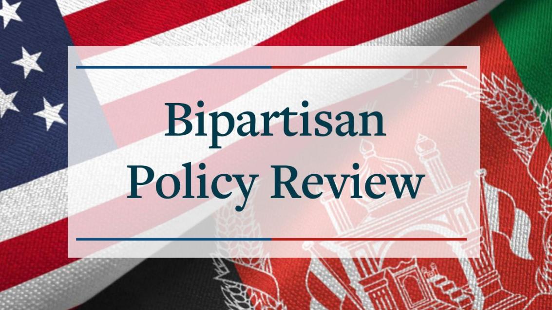 Report cover: "Bipartisan Policy Review"
