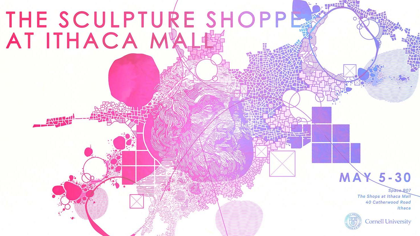 Poster for the Sculpture Shoppe event
