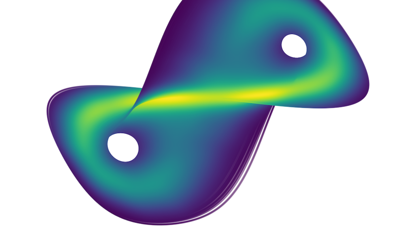 Figure eight-like shape